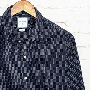 Ernest Alexander Men's Polka Dot Button up Shirt Size Large